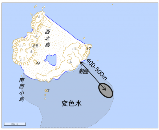 図1. 2013年活動域の位置
