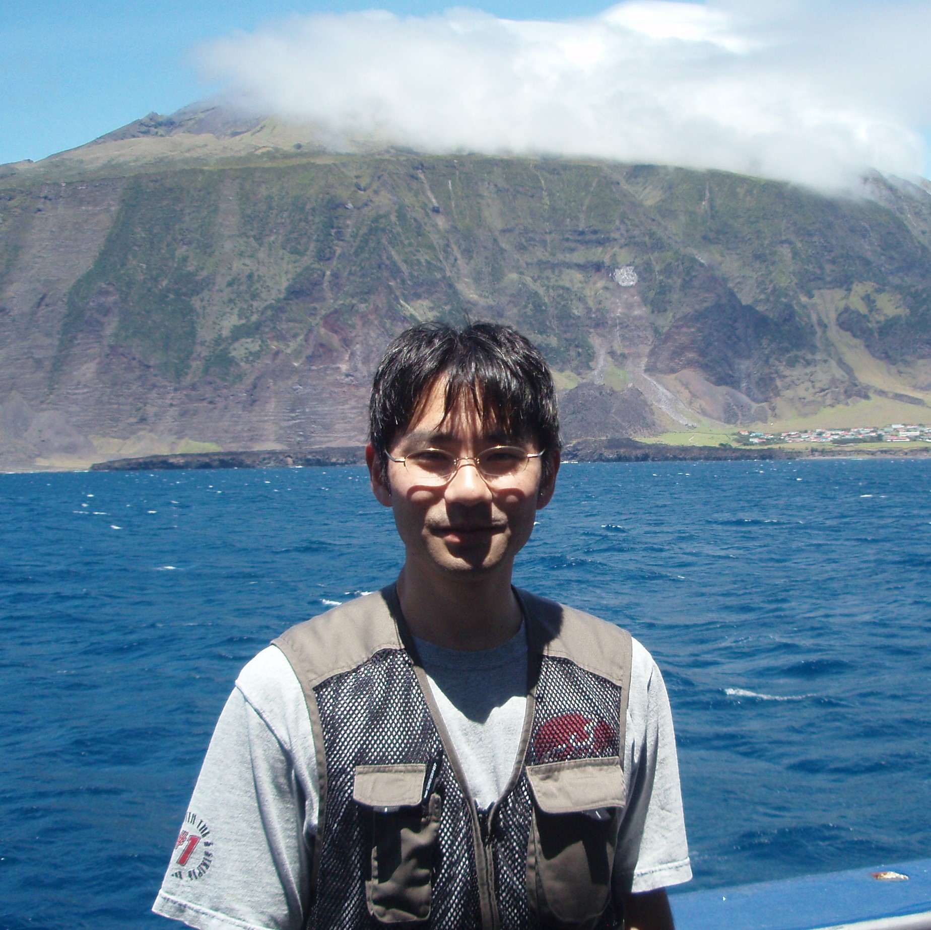 Kiyoshi Baba @ 南大西洋トリスタン・ダ・クーニャ島 in 2012