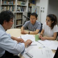 UTRIPの学生が滞在